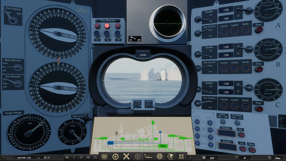 Battleship Command Scope