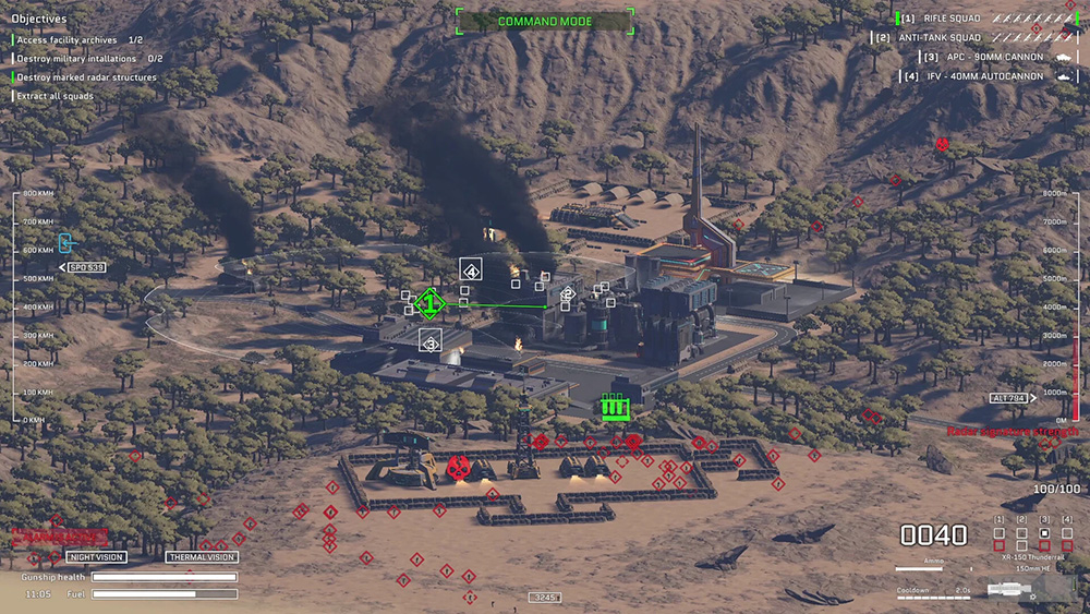 Drone Sector Game