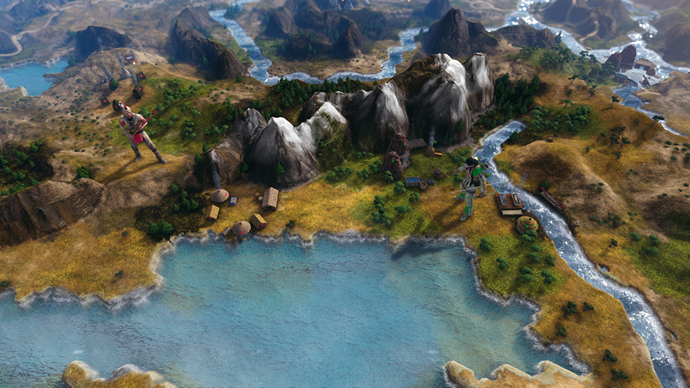 The Americas Map